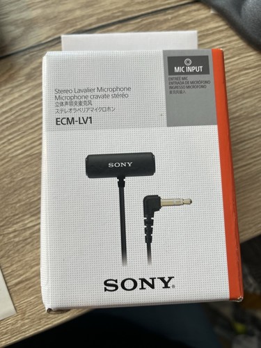 Sony ecm lv1 ansteckmikrofon - ecm-lv1, |