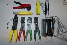 Werkstattauflösung 10 teiliges  Set Kabelschuhpresszange  Jokari Messer ....