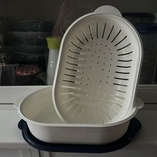 Tupperware Küchenchef 2,5 Liter Siebservierer Behälter