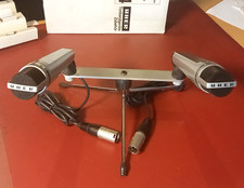 Stereo-Mikrofon-Set UHER M634 (2xM534)  XLR-Stecker * VINTAGE MICROPHONE *