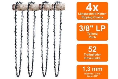 Längsschnitt sägeketten - 4,