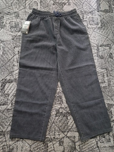 Herren graue cordhose - cordhose, gr.48