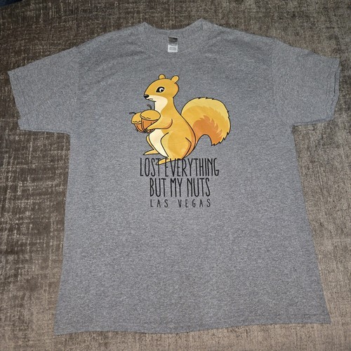 Squirrel lost everything but - "lost,