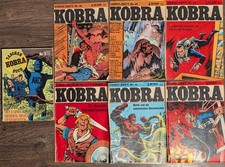 6x KOBRA Comic-Heft (1975-1977) Nr. 26, 29, 39, 41, 45, 46 + Taschenbuch Nr. 3