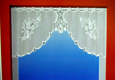 Bogen-Gardine Blumen