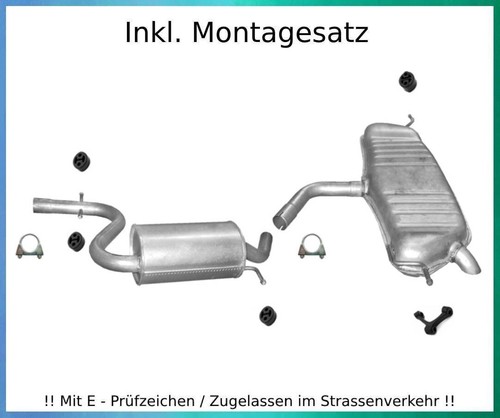 Auspuffanlage für golf - v, 5