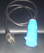 CEE- 1,30 m -Euro Verlängerungskabel + Euro Kupplung +Normal Stecker -siehe Foto
