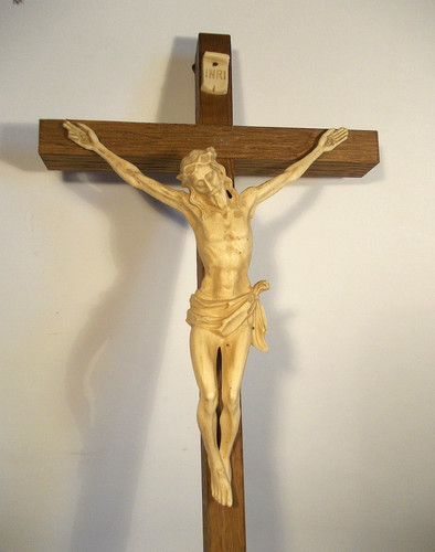 Kleines kruzifix wandkreuz - kruzifix,