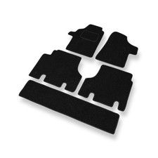 Fußmatten Nadelfilz für Mercedes-Benz Viano (2003-2014) Automatten Schwarze