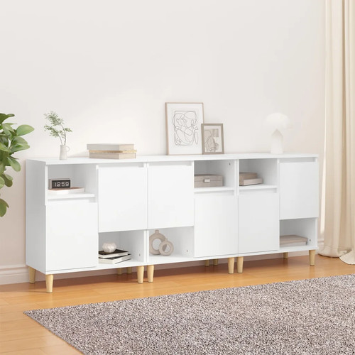 Sideboard 3er set weiß - weiß, breite