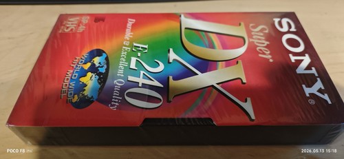 Sony vhs 240 videokassette - sony,