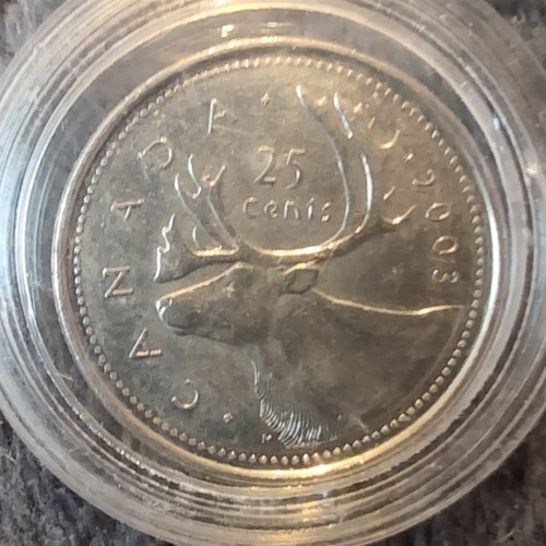 Kanada cents 2003 nickel - 25,