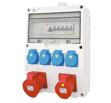 Mennekes Wandverteiler IP54 1x