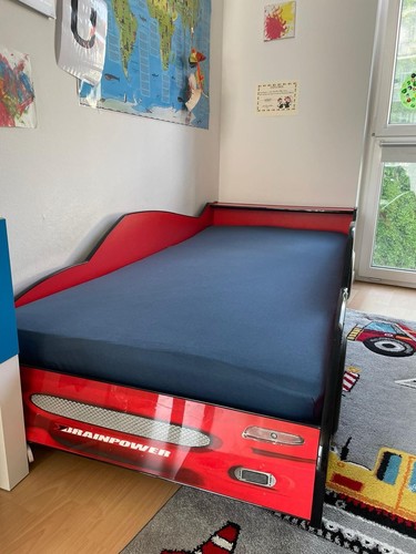 Rennauto kinderbett - rennauto,