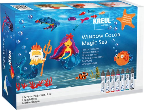 Kreul window color - window, magic