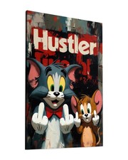 Leinwand Bild Kater Tom &