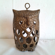 Messing Eule Hängeleuchter