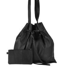 Beuteltasche Leder 37x32cm