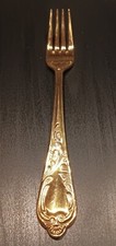 Nivella Solingen 23/24 Karat Hartvergoldet, Gabel, Neuwertig 
