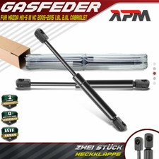 2x Gasfeder Heckklappe Dämpfer 245mm 245N für Mazda MX-5 III NC Cabriolet 05-15