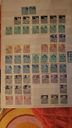 Briefmarken ddr 1948 1959 - -,