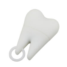 Zahn Weiß mit Ring USB Stick 8GB 16GB 32GB 64GB 2.0 / 3.0