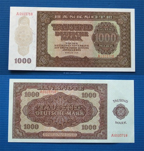 Ddr 1000 mark 1948 - ddr 1000, (ro.