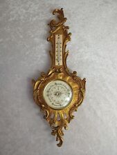 Barometer Bronze vergoldet Rokoko Barock Antikstil Frankreich edel Prunk Villa