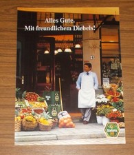 Seltene Werbung DIEBELS ALT -