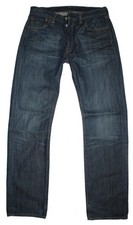 Levis Herren Jeans Hose 501 Regular Straight W34 L34 blau Levi's *
