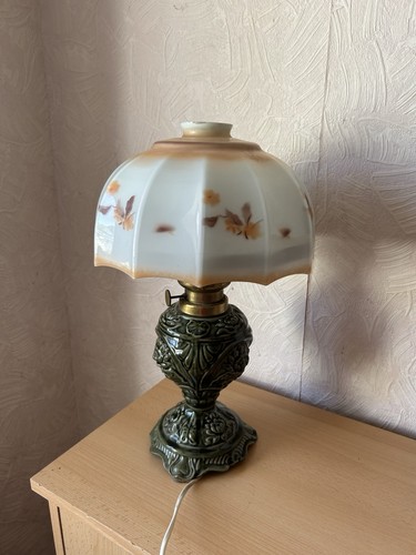 Vintage tischlampe mit - vintage,