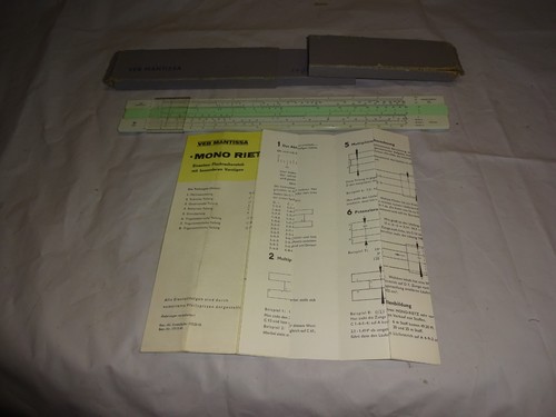 Orginal ddr rechenschieber - ,