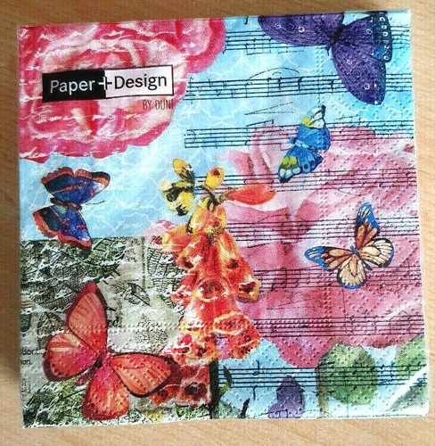 Servietten musical garden - servietten,