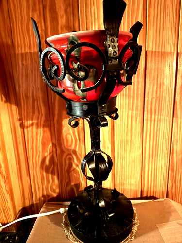 Vintage alte tischlampe - alte,