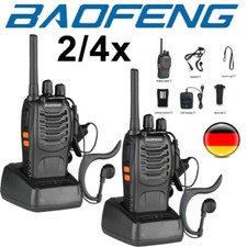 2/4x Baofeng Walkie Talkie