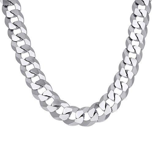 Sterlingsilber rhodiniert 16mm - sterlingsilber,