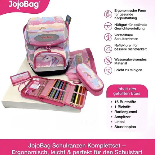 Schulranzen set regenbogen - set,