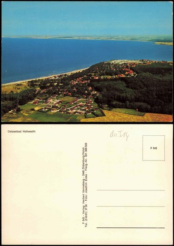 Ansichtskarte hohwacht - ansichtskarte,