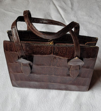 Handtasche kroko optik - handtasche, kroko-optik,