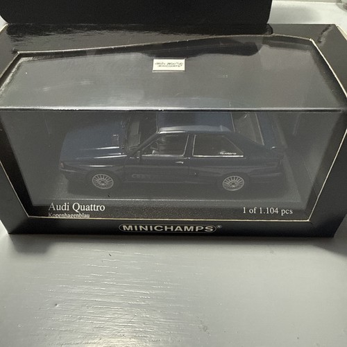 Minichamps audi quattro - 1:43,