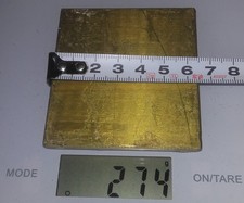 Flachmaterial Messingplatte