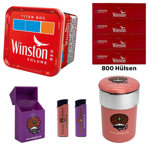Winston red rot volumentabak - winston, red/rot