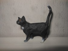 Schleich Katze schwarz stehend 13770