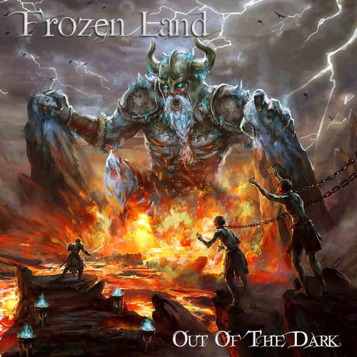 Frozen land out the dark - land,