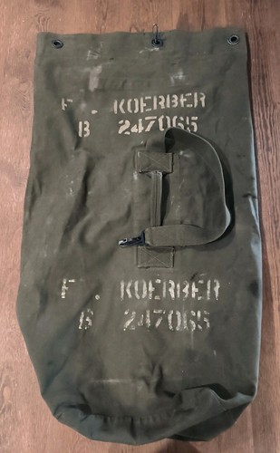 Original vintage duffel bag - vintage,