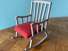 Schaukelstuhl Stuhl Rülke rot