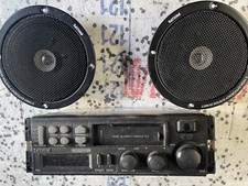 Philips Kassettenradiorekorder + 2 Lautsprecher – aus Lada Samara (BJ 1991)