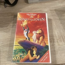 40002977 Walt Disney - König der Löwen mit Hologramm Meisterwerk Edition VHS Neu