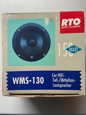Kompakter Basslautsprecher HiFi-Tief-/Mitteltonlausprecher 150W 60Hz RTO WMS-130