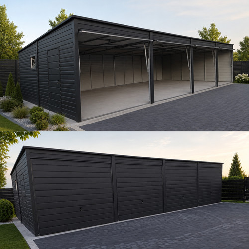 Fach garage 12x6 m - garage,